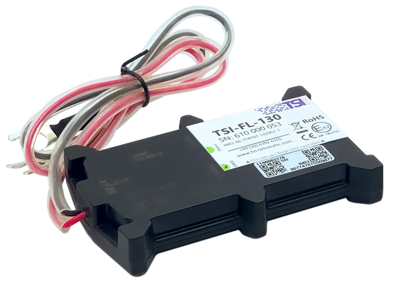 Tracking module type TSI FL-130: simple direct connection to your vehicle's battery – even without a workshop